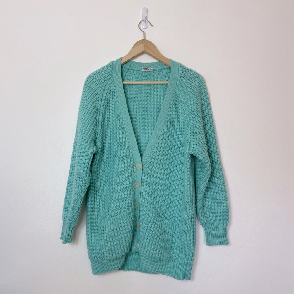 Vintage Chunky Knit Cardigan